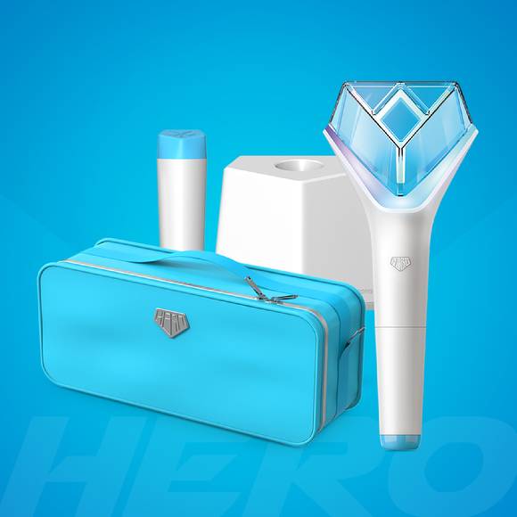 플로가 엔터테인먼트 비즈니스를 확대한다. 사진은 임영웅 공식 응원봉 [사진=플로]