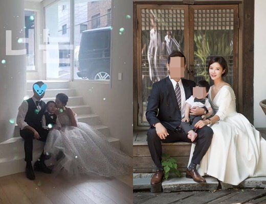 On the 6th, Hwang Jung-eum released a behind-the-scenes cut of the full-length picture on the Instagram story.In the photo, Hwang Jung-eum, a pregnant woman of full-length, is wearing a pure white wedding dress and posing positively with her Husband Lee Young-don and son.Especially in this process, Hwang Jung-eum said, Give me the star of the night sky and give it to you.It is only you, he quoted some of the lyrics, expressing his affection for his family.On the other hand, Hwang Jung-eum married professional golfer and businessman Lee Young-don in 2016 and has one man in the family. He announced the divorce news last year, but recently reunited and reported the second pregnancy news.
