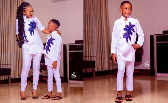 지난해 6월 아들의 생일을 기념해 찍은 누드 사진을 인스타그램에 공개했다 징역형에 처한 아쿠아펨 폴루. 2021.12.07 아쿠아펨 폴루 인스타그램 캡처