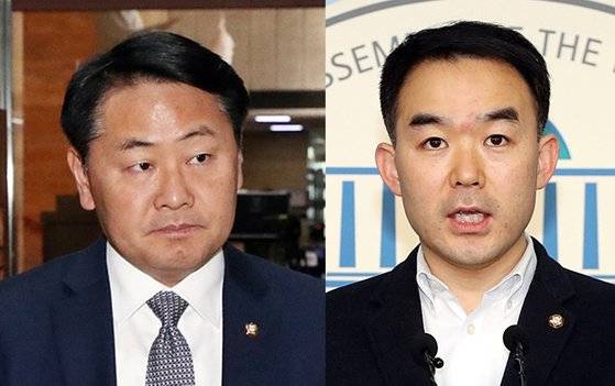 김관영·채이배(왼쪽부터) 전 바른미래당 의원. 뉴스1