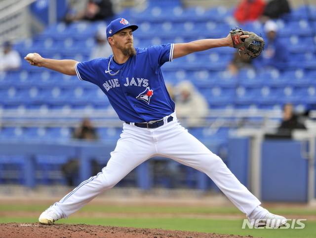 [더니든=AP/뉴시스]A.J. 콜. 2021.03.22.