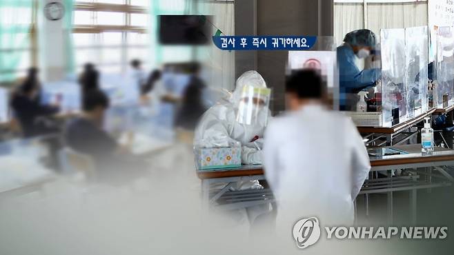 "학교 대면수업 유지 중요, 접종·방역패스로 지속 운영 노력" (CG) ※ 기사와 직접 관계가 없는 자료사진입니다. [연합뉴스TV 제공]