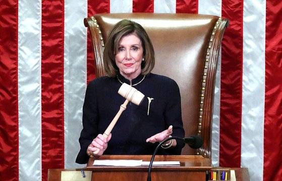 낸시 펠로시 미국 하원의장. [로이터=연합뉴스]