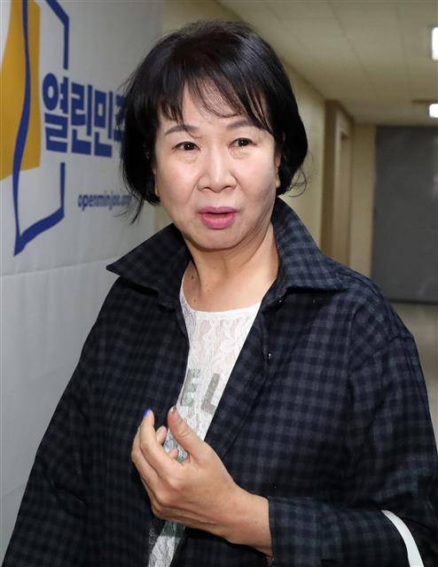 손혜원 전 더불어민주당 의원. 뉴스1