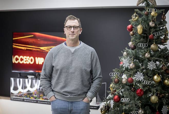 8일 서울 아우디코리아 본사에서 만난 제프 매너링 아우디 코리아 사장./김지호 기자