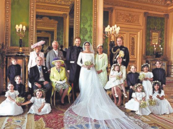 2018년 5월 19일 윈저성에서 진행한 해리 왕자와 메간 마클의 결혼식 사진. [로이터=연합뉴스]