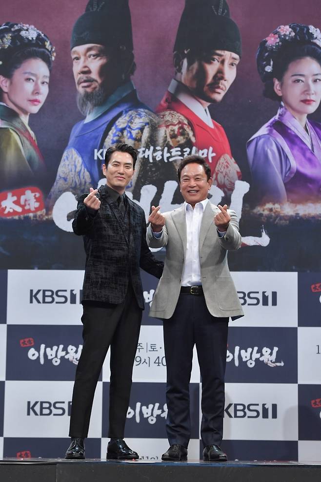 KBS 1TV '태종 이방원'의 (왼쪽부터) 배우 주상욱, 김영철 [KBS 제공. 재판매 및 DB 금지]
