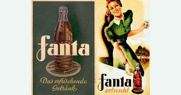 코카콜라 독일지사에서 만든 환타의 광고 포스터.(사진=코카콜라)