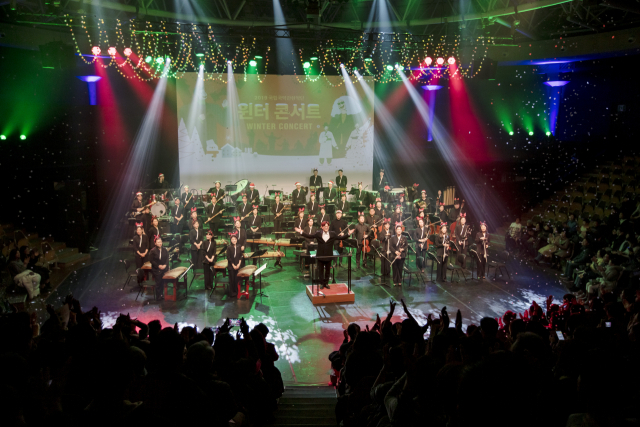 국립국악관현악단의 윈터 콘서트 2019년 공연 장면/사진=국립극장