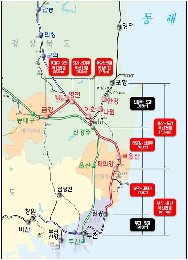 사업 노선도 © 뉴스1