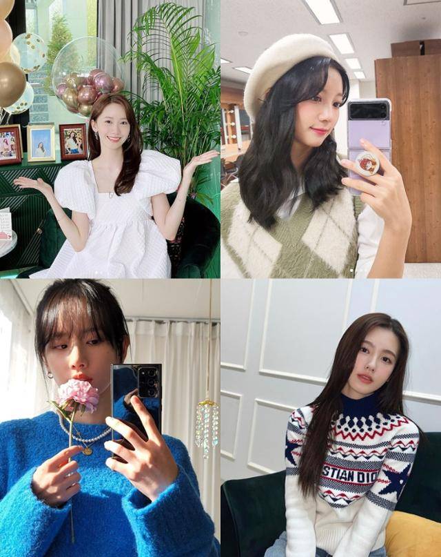 청순한 매력으로 보호본능을 자극하는 스타들 중에는 '사슴상' 비주얼의 소유자들이 상당수다. 소녀시대 윤아·오마이걸 비니·우주소녀 설아·(여자)아이들 미연 SNS