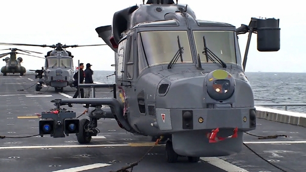 지난 2013년 해군은 차기 해상작전헬기로 AW159 와일드캣을 선택했고 공대함 미사일로 스파이크 NLOS 미사일을 채택한다./사진=해군
