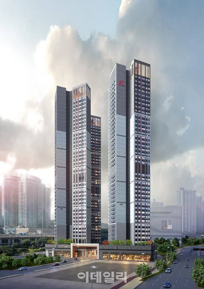 힐스테이트 천안아산역 듀클래스 투시도