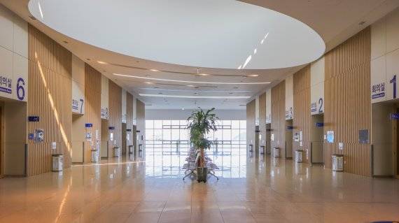 부산항 국제여객터미널 5층에 부산항 국제전시컨벤션센터(비펙스·BPEX)가 코로나19 사태 속에서도 꾸준히 대관율 상승세를 기록하고 있는 것으로 나타났다. 사진=부산항만공사 제공