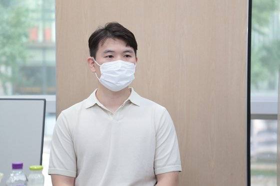 초록우산어린이재단 그린레거시클럽 36호 회원인 권유진 인천서부소방서 소방관. 9월 14일 서울 중구 재단 본부에서 진행된 행사에 참여한 모습이다. [재단 제공]