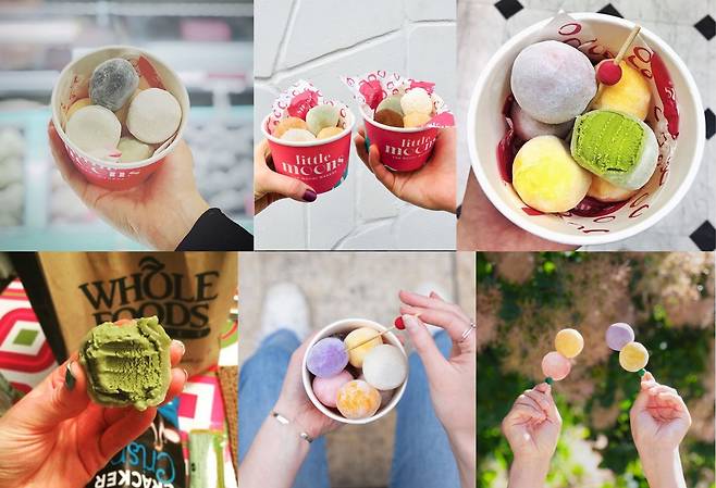 모찌 아이스크림 브랜드 리틀문(Little Moon) [인스타그램 캡처]