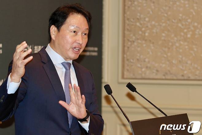 최태원 SK그룹 회장.© 뉴스1