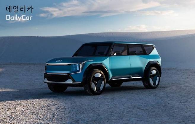 기아, 대형 전기 SUV 콘셉트카 (더 기아 콘셉트 EV9) (LA오토쇼)