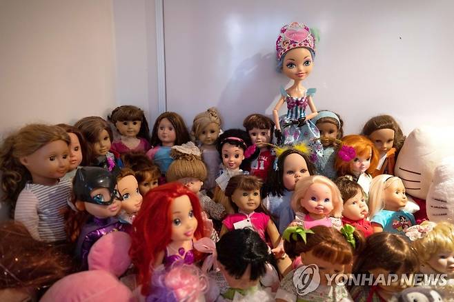 베네수엘라 '봉제인형 병원'에 놓인 인형들  [EPA 연합뉴스 자료사진. 재판매 및 DB 금지]