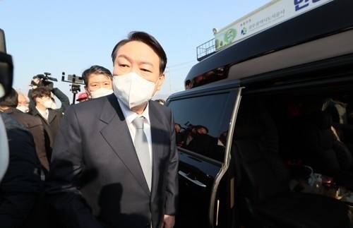 윤석열 국민의힘 대선후보. 연합뉴스