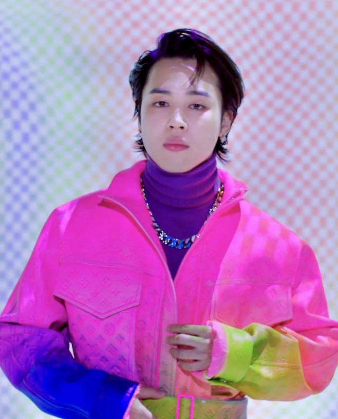 천의 얼굴 박지민..방탄소년단 지민, 'LV FRONTMAN' 명품 비주얼