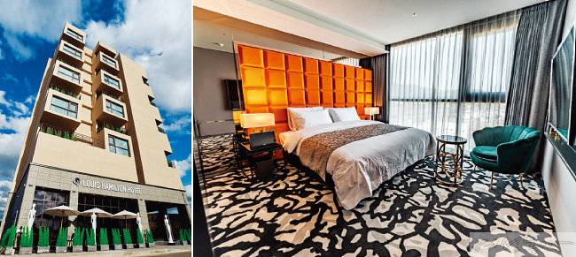 뉴욕 아르데코풍의 디자인을 입혀 화려한 분위기가 풍긴다.