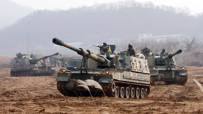 호주와 1조 원 규모의 수출계약이 성사된 국산 자주포 K-9