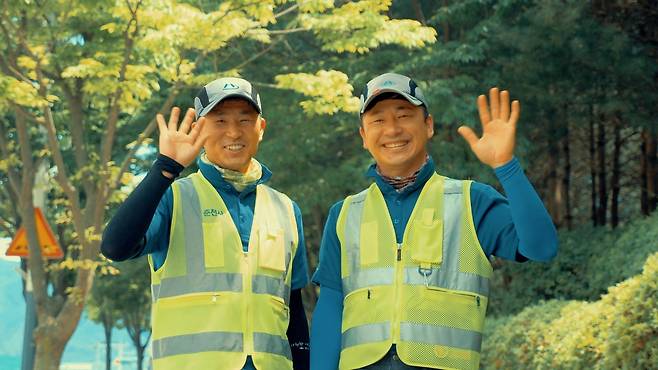 춘천시 환경미화원들 [월드비전 제공. 재판매 및 DB금지]