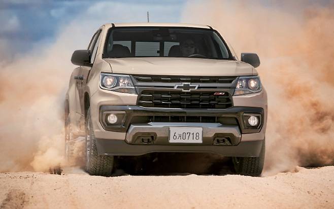 2022년형 콜로라도 [사진출처=쉐보레]