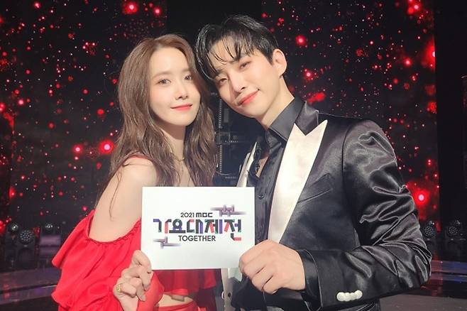 왼쪽부터 소녀시대 윤아, 2PM 준호. MBC 제공