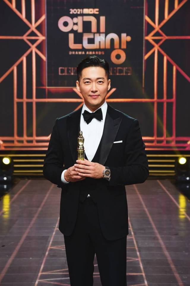 '2021 MBC 연기대상' 남궁민 / 사진=MBC 제공