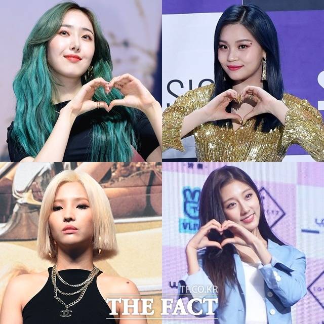 1998년 생 호랑이 띠인 신비 엄지 정예인 전소연(왼쪽 위부터 시계 방향)이 2022년 '검은 호랑이 해'에 새 출발을 준비하고 있다. /더팩트 DB