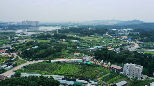 경기 의왕 초평동 일대. /연합뉴스