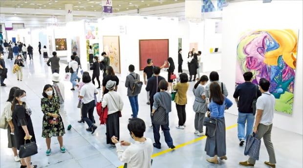 한국화랑협회가 지난해 10월 서울 삼성동 코엑스에서 연 한국국제아트페어(KIAF).