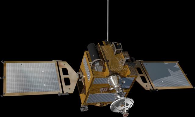 8월 발사 예정인 한국형 달 궤도선 본체 모습. 과학기술정보통신부 제공