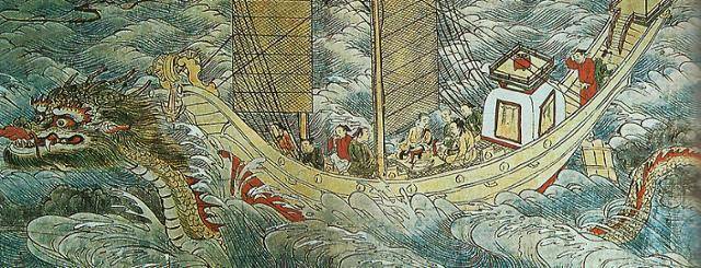 화엄경연기회권 속 의상의 귀국 장면