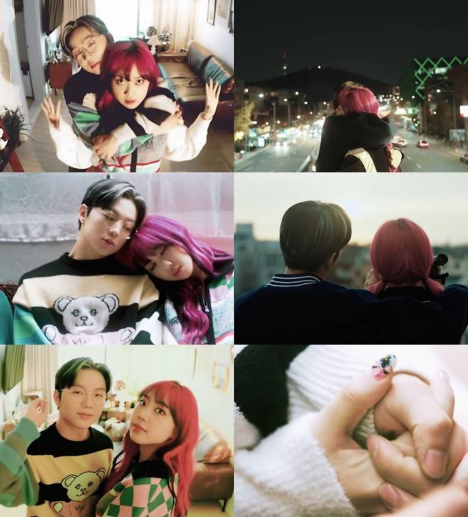 ▲ 이영지-래원 '프리지아' 뮤직비디오. 출처| '프리지아' 뮤직비디오 캡처