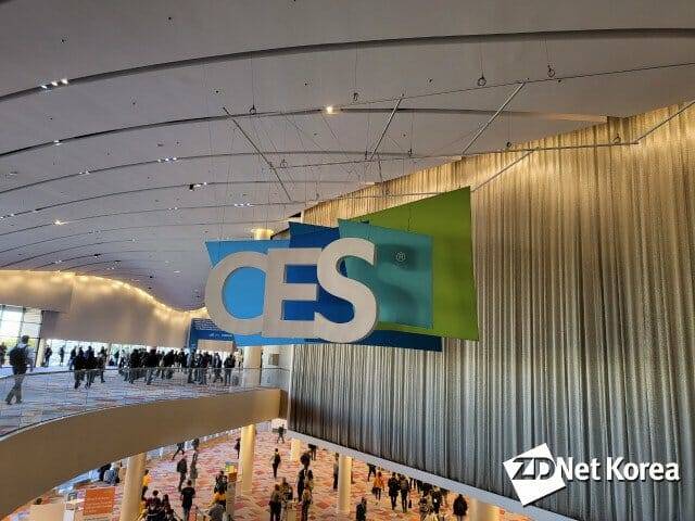 7일 오전(현지시간) 베니션 엑스포 전시관. (사진=지디넷코리아)