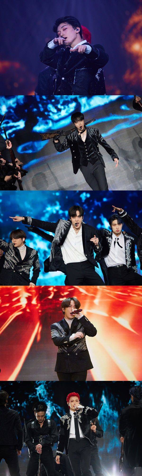 에이티즈 산 성화 윤호 종호 홍중 / 사진=KQ엔터테인먼트 제공