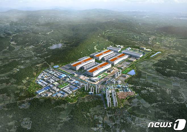 ‘용인 반도체클러스터’ 조감도.(용인시 제공) © News1