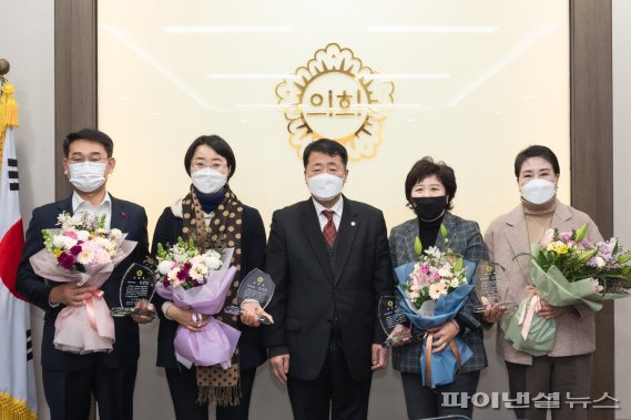 백선아-장근환-박은경-김영실 남양주시의회 의원 11일 경기북부 ‘우수의원’ 선정. 사진제공=남양주시의회