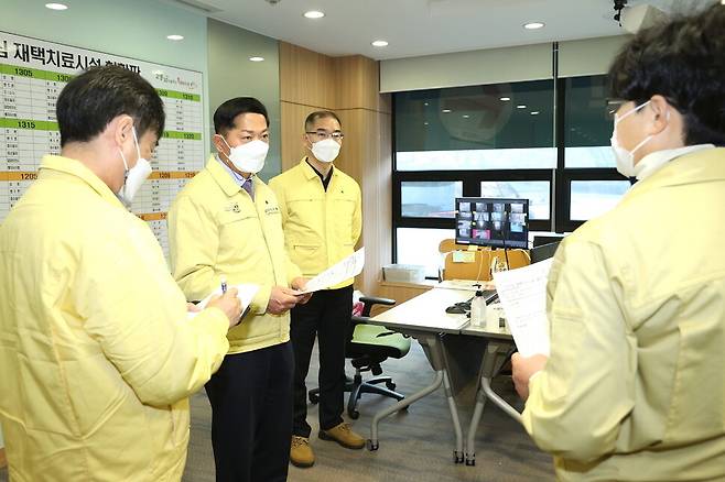 경기 고양시는 가족간 코로나19 추가 감염을 막기 위해 ‘안심 재택치료 지원시설’을 조성해 11일부터 운영한다고 밝혔다. 고양시 제공