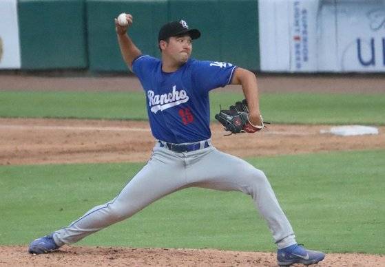 지난해 LA 다저스 산하 마이너리그에서 최고의 활약을 보여준 최현일. 최현일 제공