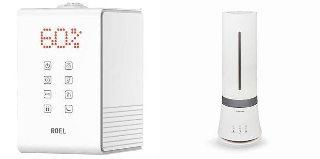 왼쪽부터 로엘, 에어메이드 제품. 출처=로엘, 에어메이드