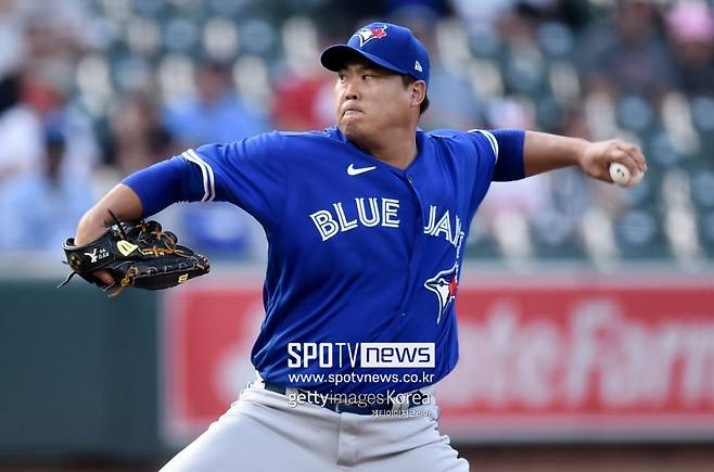 ▲ 토론토 블루제이스 투수 류현진