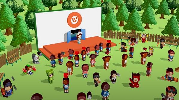 싸이월드 한컴타운. 싸이월드제트 제공