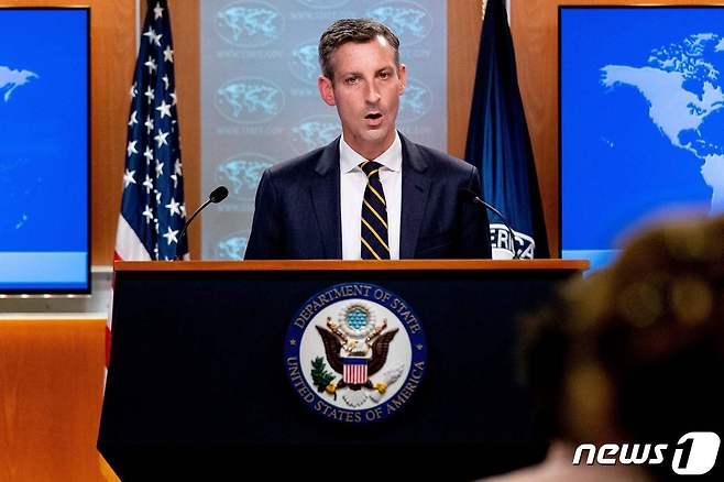 네드 프라이스 미국 국무부 대변인. © AFP=뉴스1 © News1 김지현 기자
