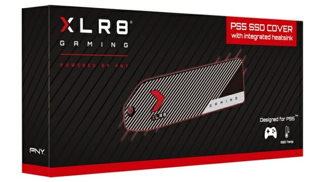 PNY XLR8 PS5 SSD 방열판. (사진=한미마이크로닉스)