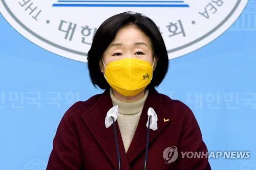 정의당 심상정 대선후보. <연합뉴스>