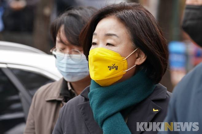 심상정 정의당 대선 후보.&nbsp; &nbsp;사진=임형택 기자